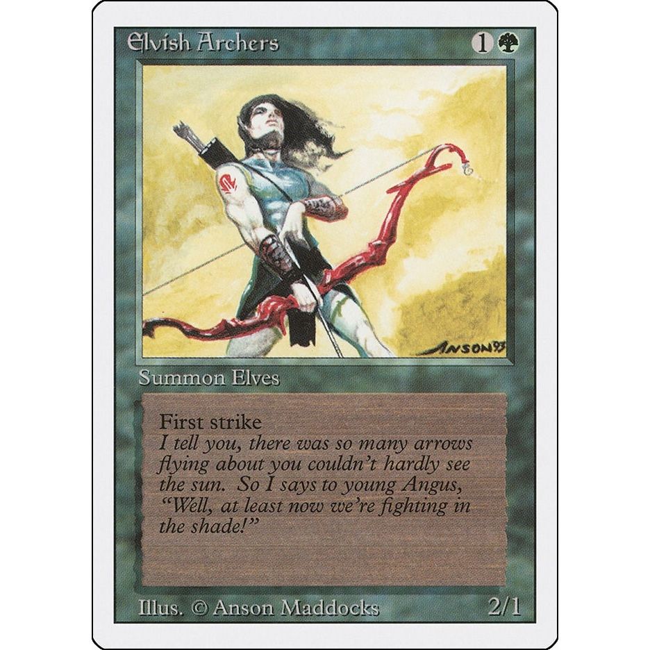 Image for Elvish Archers (3ED) - Magic: The Gathering