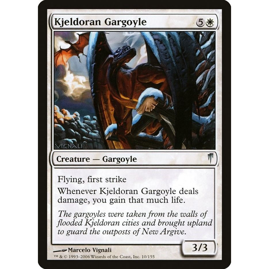Image for Kjeldoran Gargoyle (10) (CSP) - Magic: The Gathering