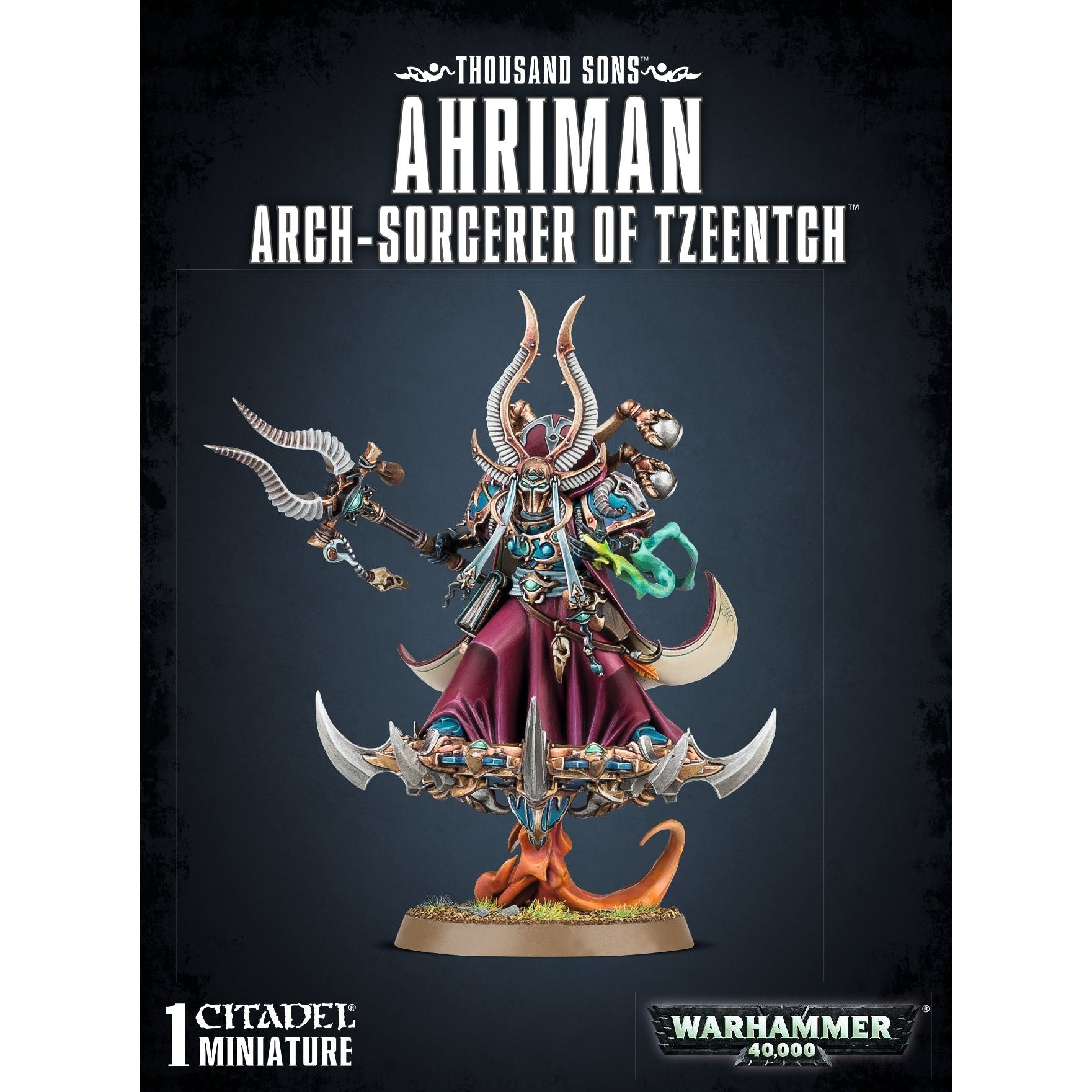 Image for Warhammer: 40K - Ahriman Arch-Sorcerer of Tzeentch - Warhammer Box Sets