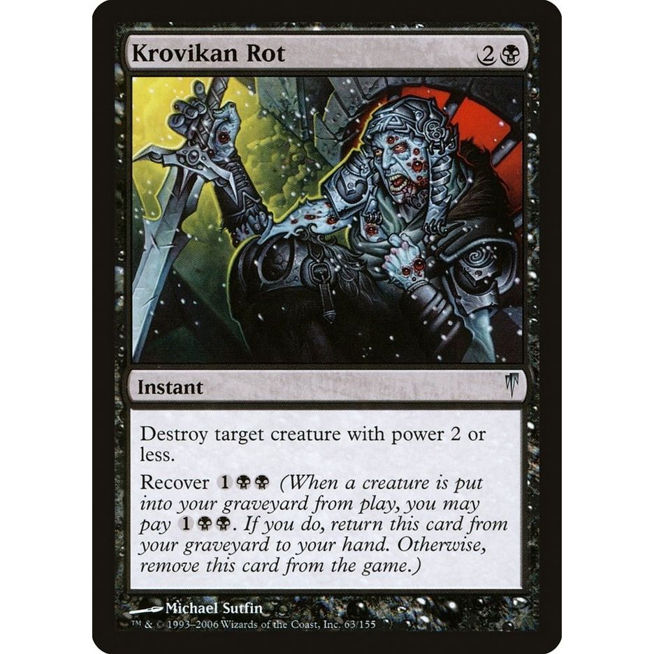 Image for Krovikan Rot (63) (CSP) - Magic: The Gathering