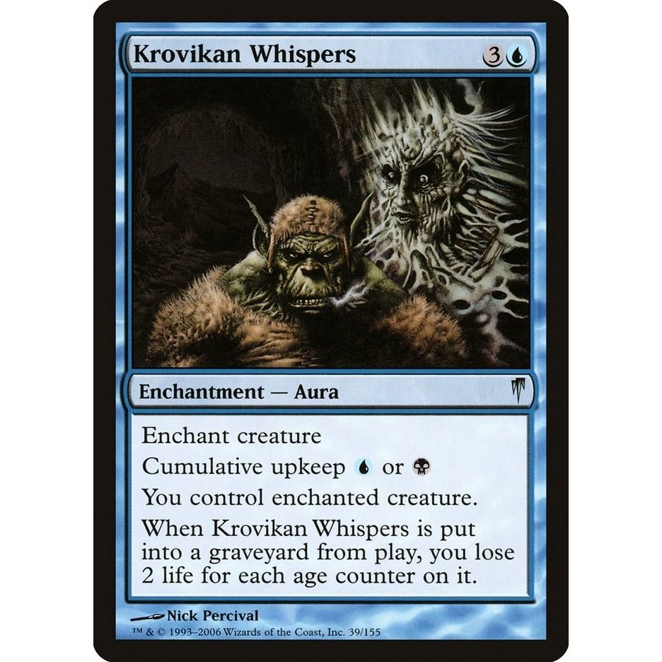 Image for Krovikan Whispers (39) (CSP) - Magic: The Gathering