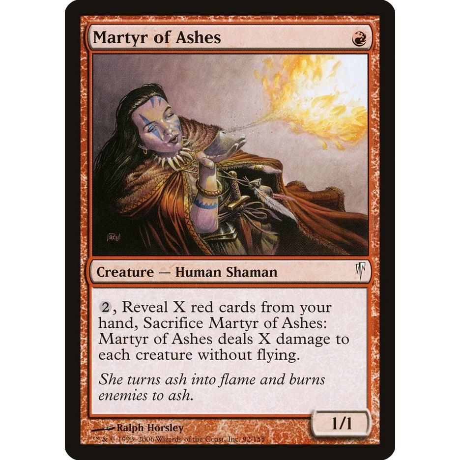 Image for Martyr of Ashes (92) (CSP) - Magic: The Gathering