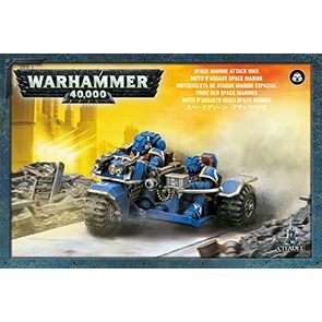 Image for Warhammer: 40K - Space Marine Attack Bike - Warhammer Box Sets
