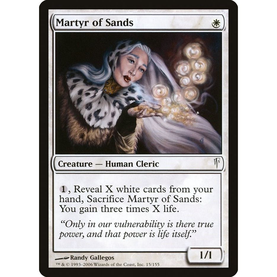 Image for Martyr of Sands (15) (CSP) - Magic: The Gathering