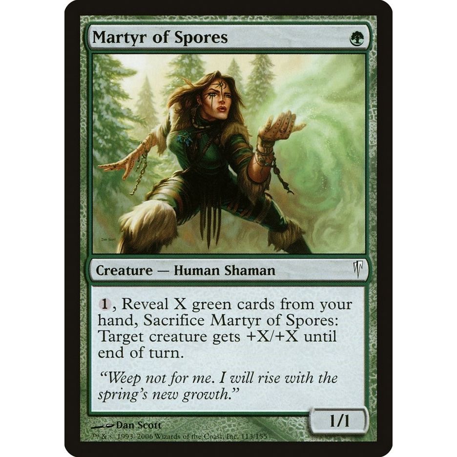 Image for Martyr of Spores (113) (CSP) - Magic: The Gathering