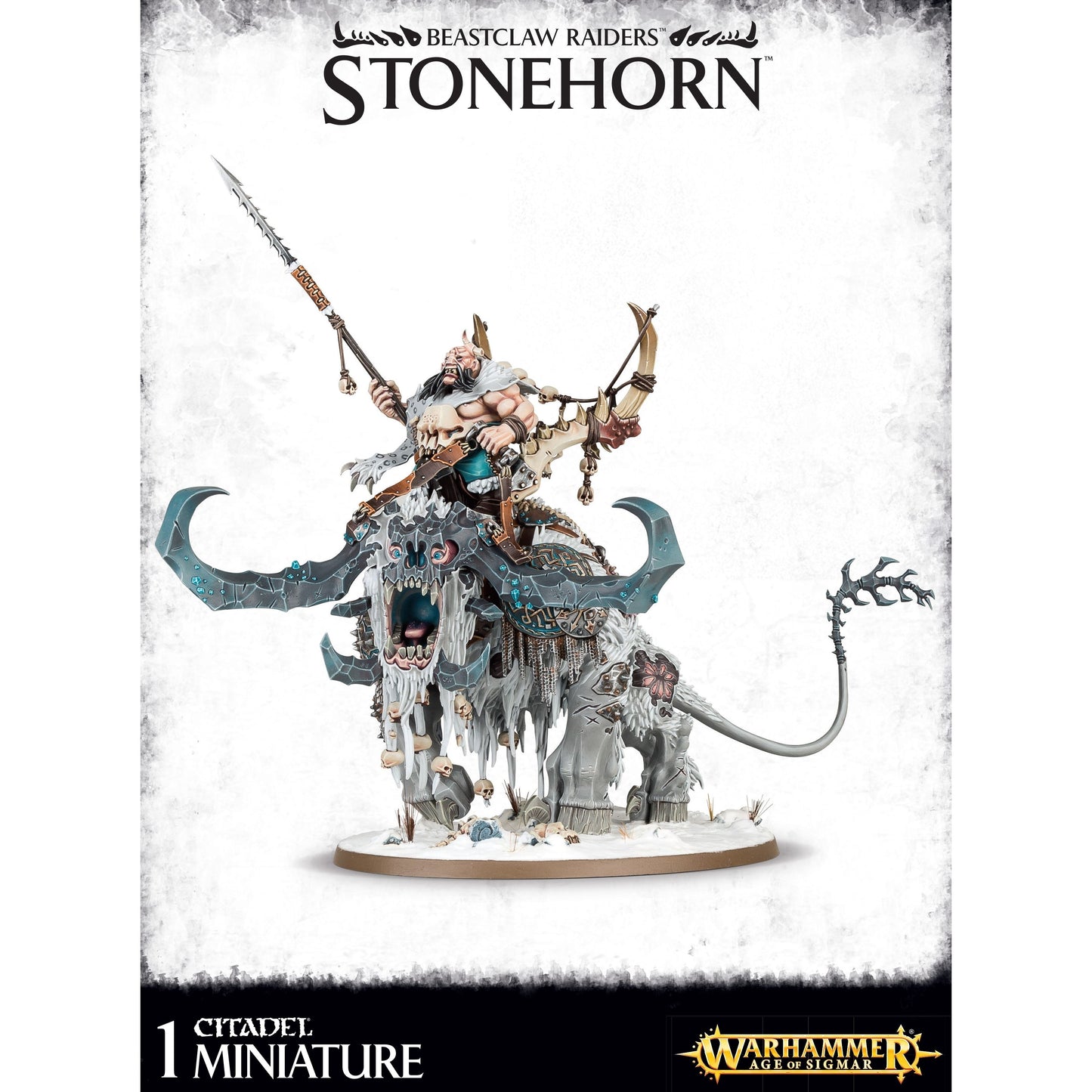Image for Warhammer: Age of Sigmar - Beastclaw Raiders Stonehorn - Warhammer Box Sets