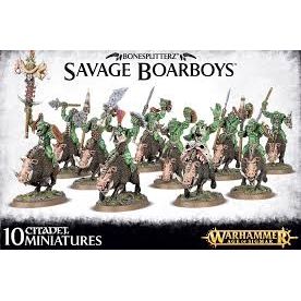 Image for Warhammer: Age of Sigmar - Bonesplitterz Savage Boarboys - Warhammer Box Sets