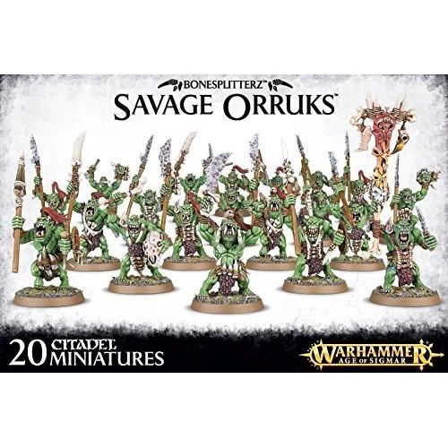 Image for Warhammer: Age of Sigmar - Bonesplitterz Savage Orruks - Warhammer Box Sets