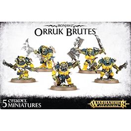 Image for Warhammer: Age of Sigmar - Ironjawz Orruk Brutes - Warhammer Box Sets