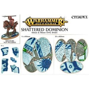 Image for Warhammer: Age of Sigmar - Shattered Dominion 60mm & 90mm Oval Bases - Warhammer Box Sets
