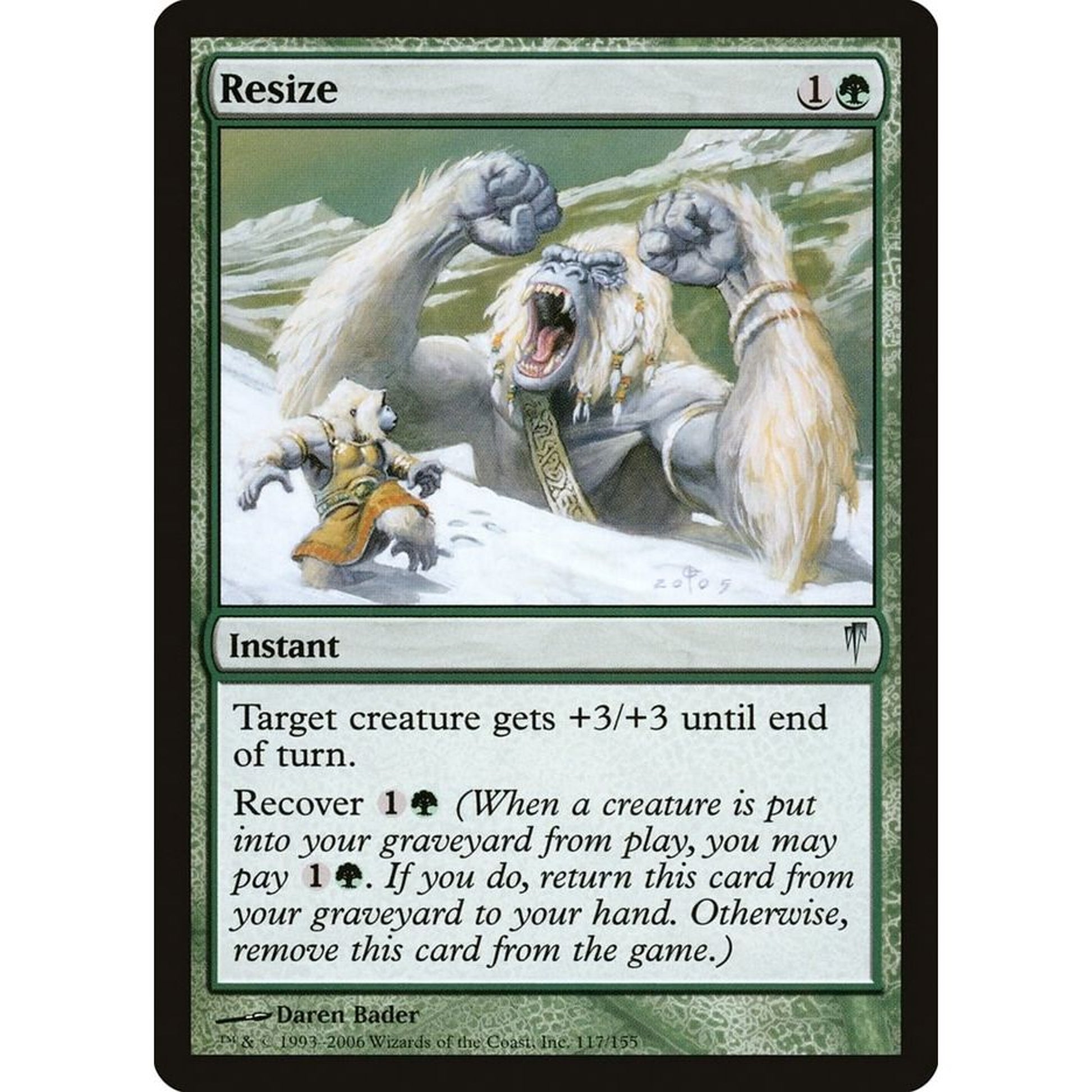 Image for Resize (117) (CSP) - Magic: The Gathering
