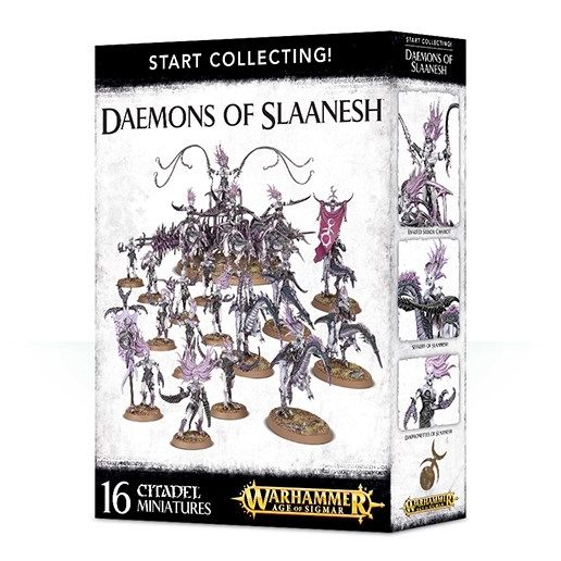 Image for Warhammer: Age of Sigmar - Start Collecting! Daemons of Slaanesh - Warhammer Box Sets