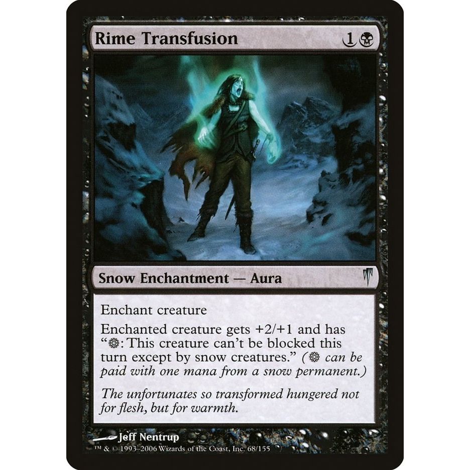 Image for Rime Transfusion (68) (CSP) - Magic: The Gathering