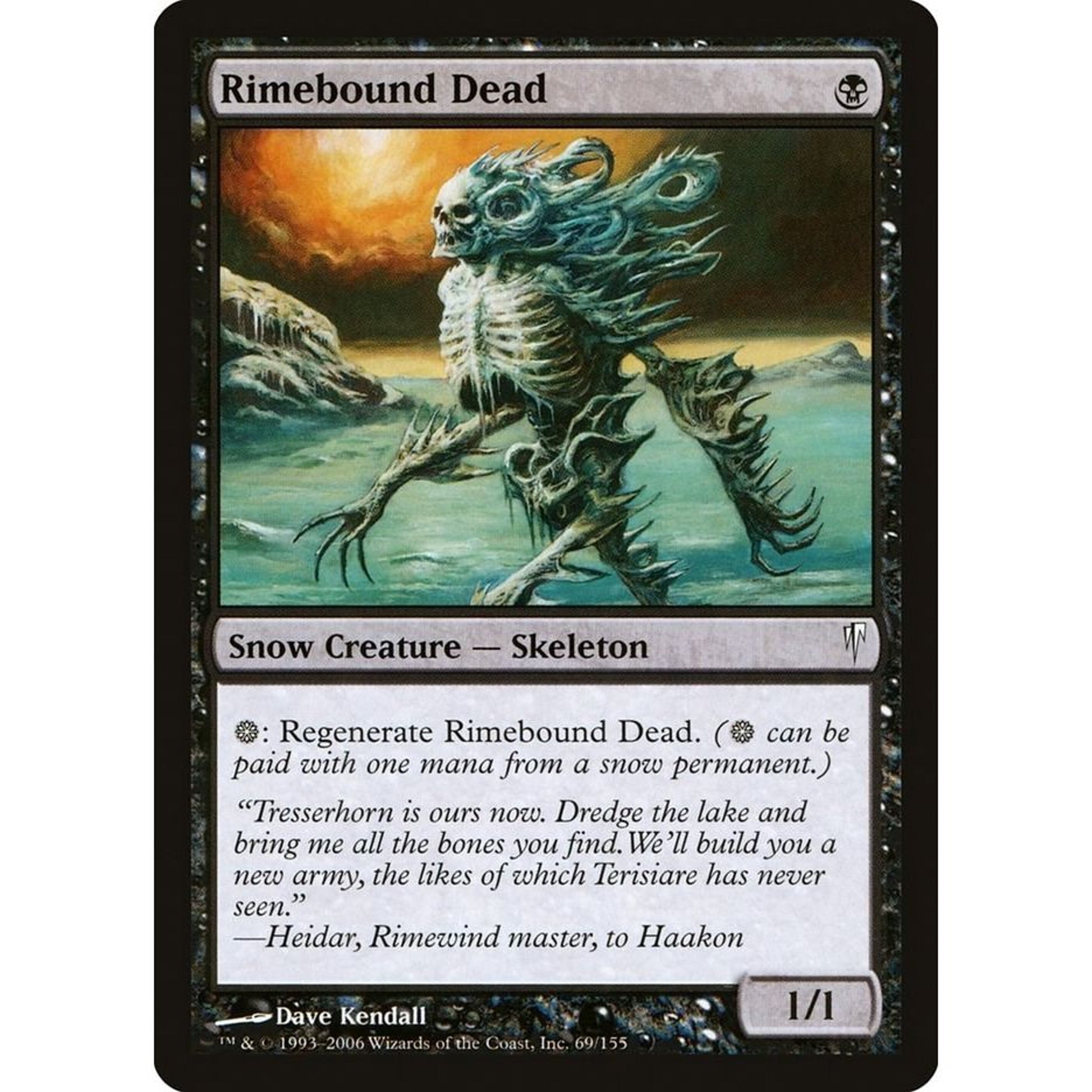 Image for Rimebound Dead (69) (CSP) - Magic: The Gathering