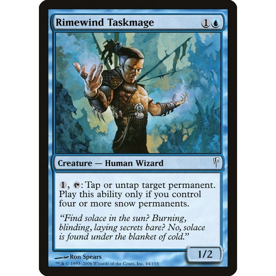 Image for Rimewind Taskmage (44) (CSP) - Magic: The Gathering