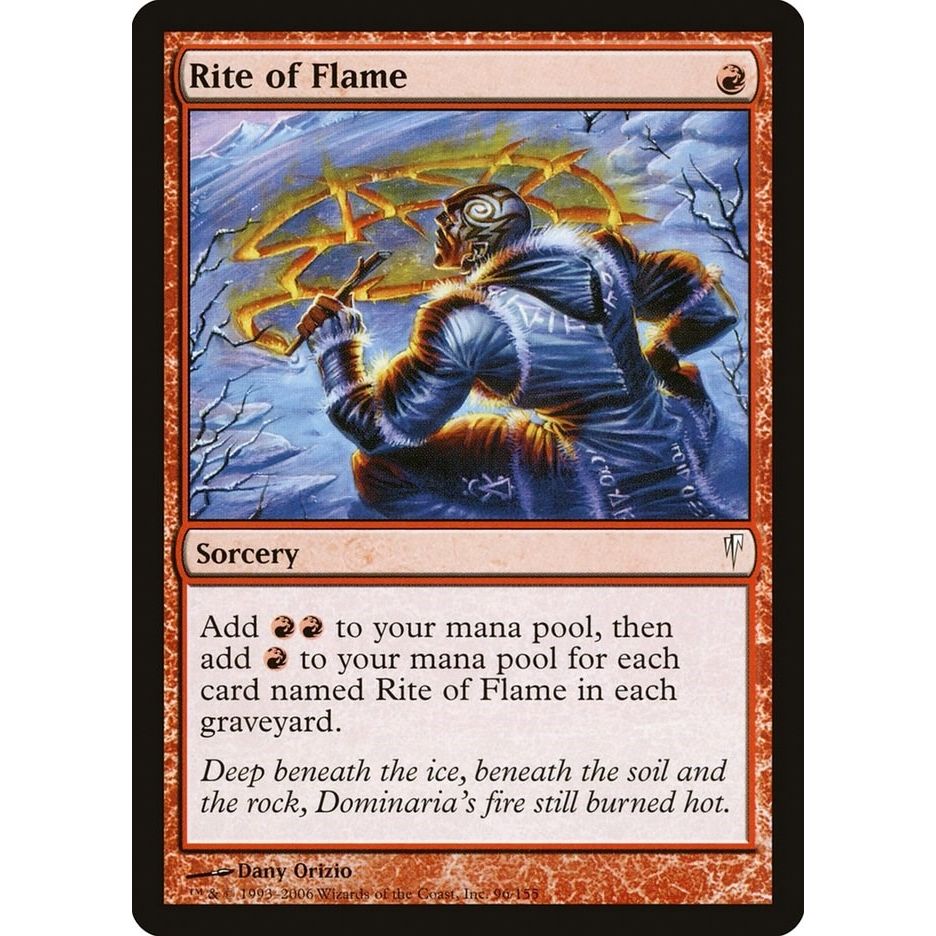 Image for Rite of Flame (96) (CSP) - Magic: The Gathering