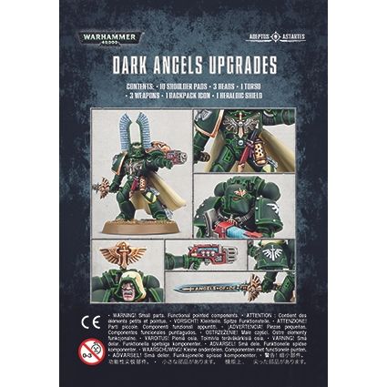 Image for Warhammer: 40K - Dark Angels Upgrades - Warhammer Clampacks
