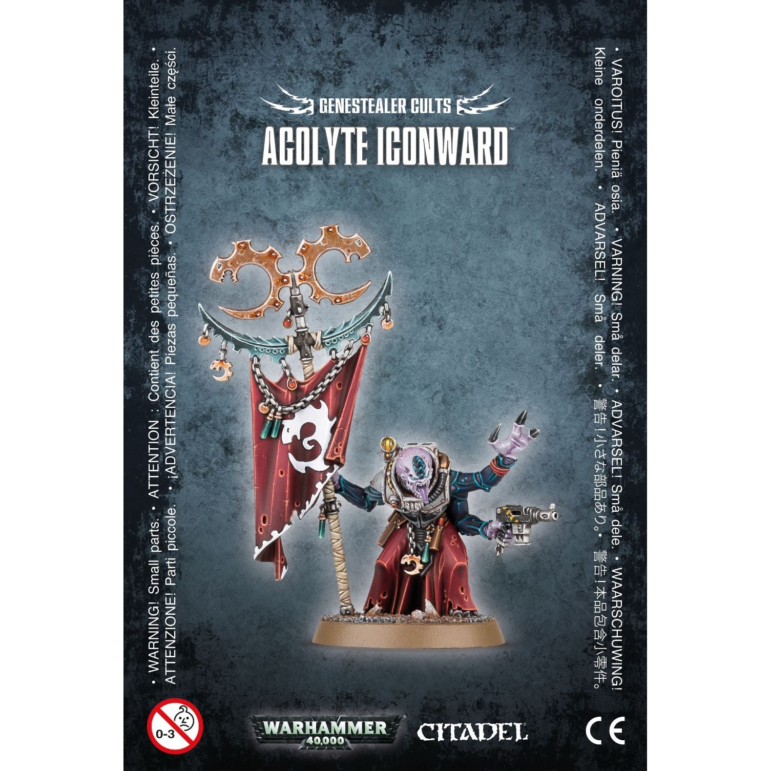 Image for Warhammer: 40K - Genestealer Cults Acolyte Iconward - Warhammer Clampacks