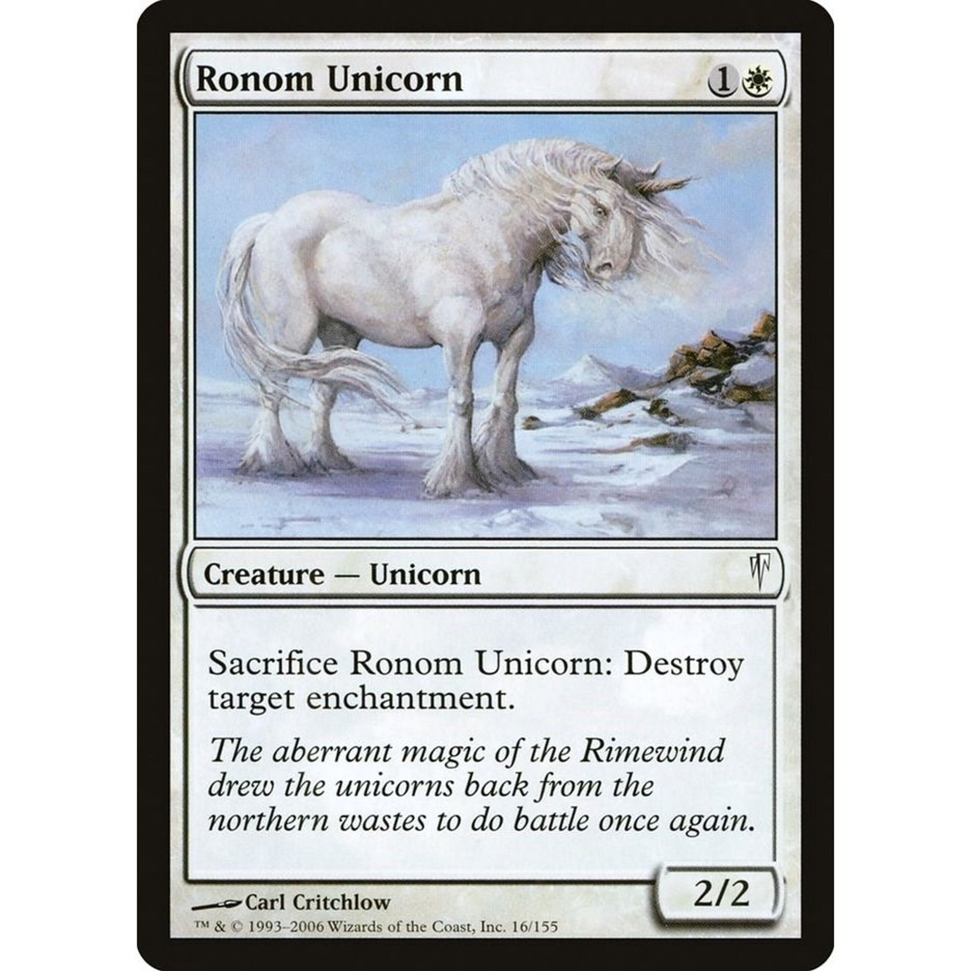 Image for Ronom Unicorn (16) (CSP) - Magic: The Gathering