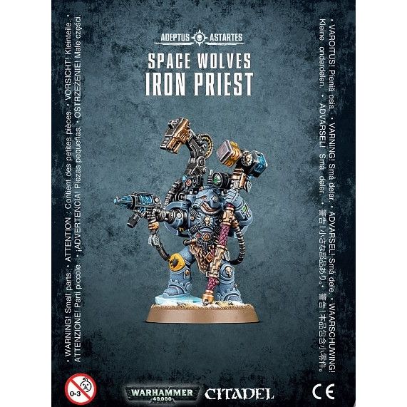 Image for Warhammer: 40K - Space Wolves Iron Priest - Warhammer Clampacks