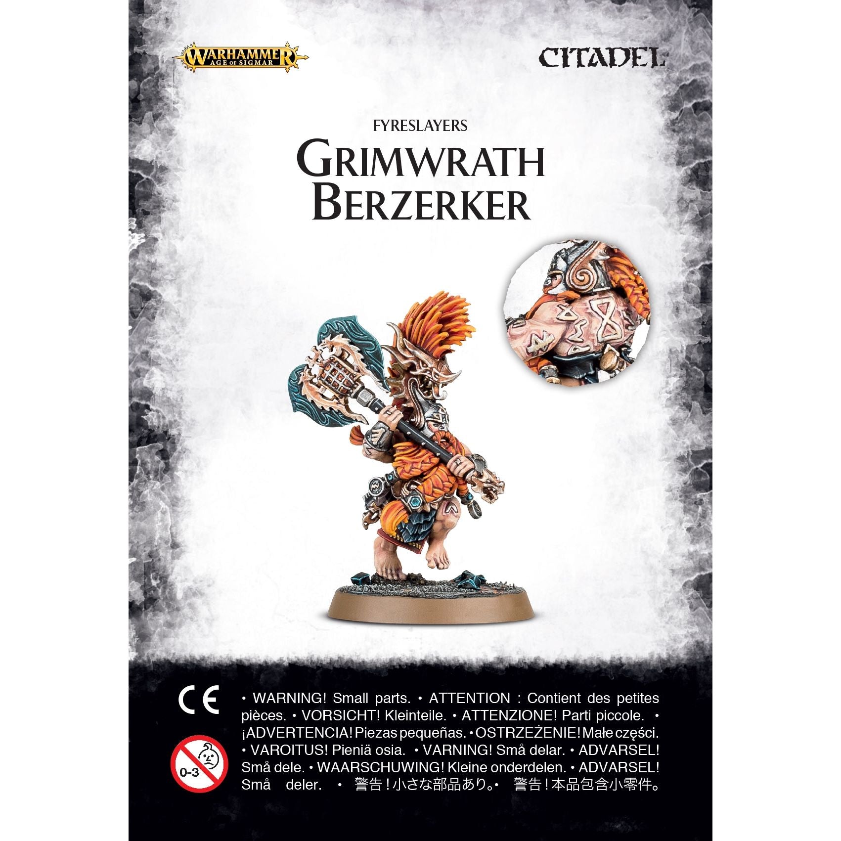 Image for Warhammer: Age of Sigmar - Fyreslayers Grimwrath Berzerker - Warhammer Clampacks