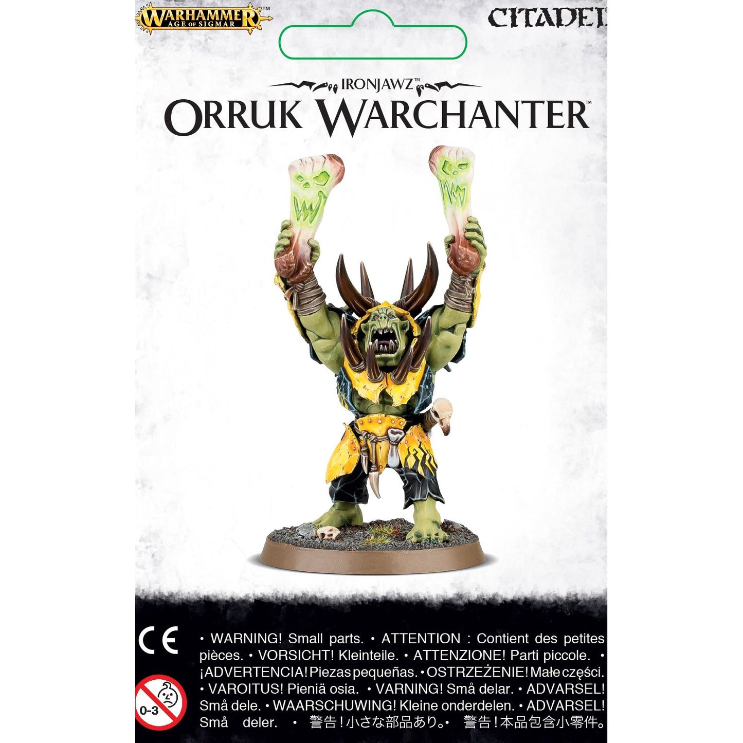 Image for Warhammer: Age of Sigmar - Ironjawz Orruk Warchanter - Warhammer Clampacks