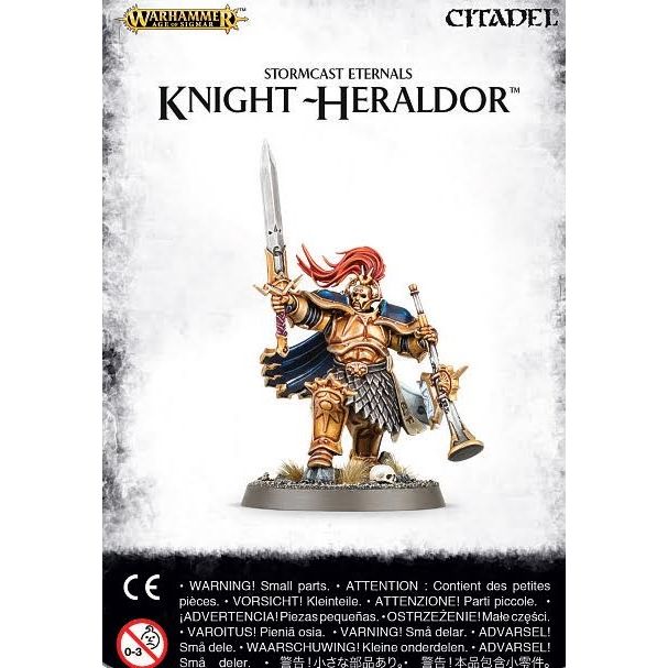 Image for Warhammer: Age of Sigmar - Stormcast Eternals Knight-Heraldor - Warhammer Clampacks
