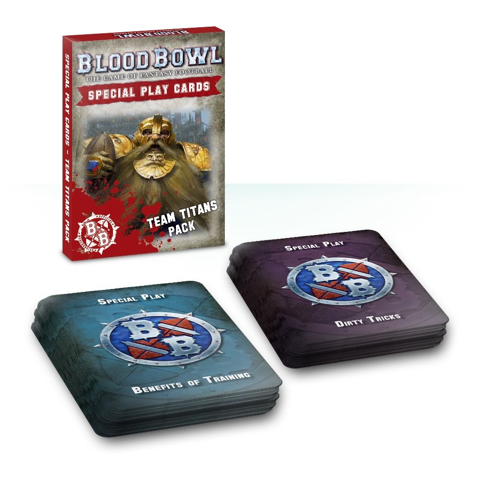 Image for Blood Bowl: Cards - Team Titans Pack - Warhammer Game Accessories