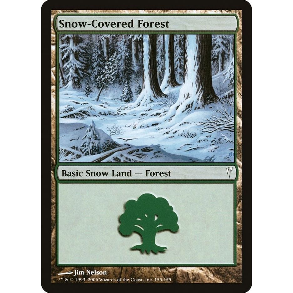 Image for Snow-Covered Forest (155) (CSP) - Magic: The Gathering