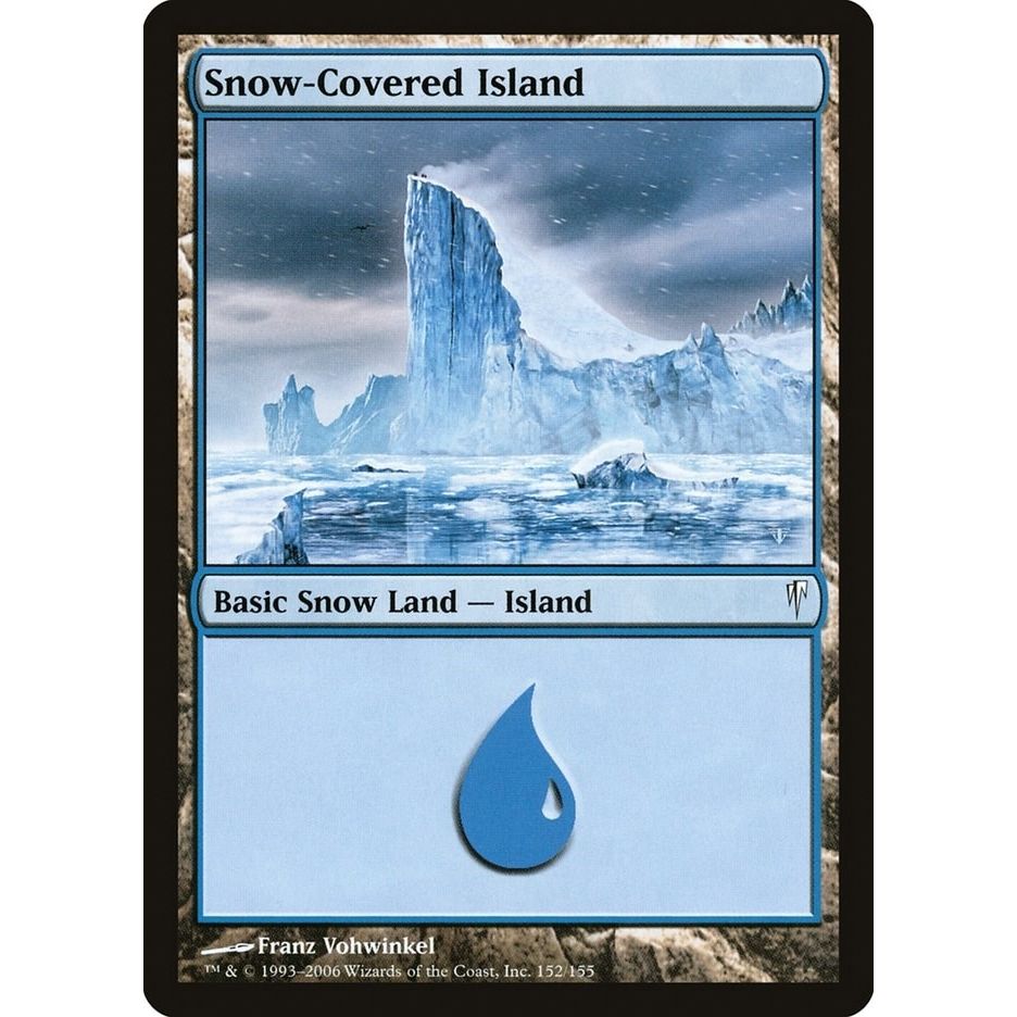 Image for Snow-Covered Island (152) (CSP) - Magic: The Gathering