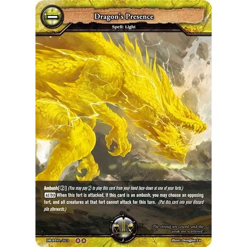 Image for Dragon's Presence (DB-BT01/023) (BP01) - Dragoborne