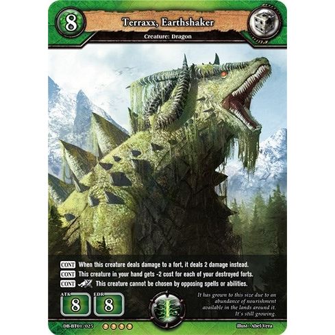 Image for Terraxx, Earthshaker (DB-BT01/025) (BP01) - Dragoborne