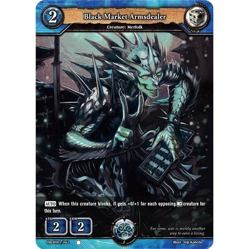 Image for Black Market Armsdealer (DB-BT01/062) (BP01) - Dragoborne