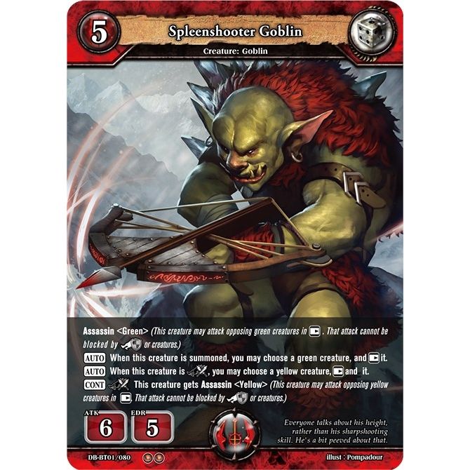 Image for Spleenshooter Goblin (DB-BT01/080) (BP01) - Dragoborne