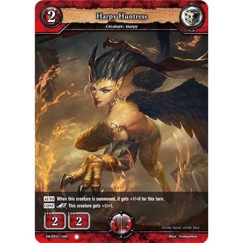 Image for Harpy Huntress (DB-BT01/090) (BP01) - Dragoborne