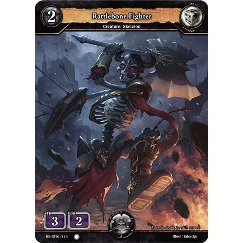 Image for Rattlebone Fighter (DB-BT01/113) (BP01) - Dragoborne