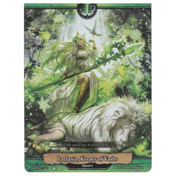 Image for Laelania, Keeper of Vashr (DB-BT01/S02) (BP01) - Dragoborne