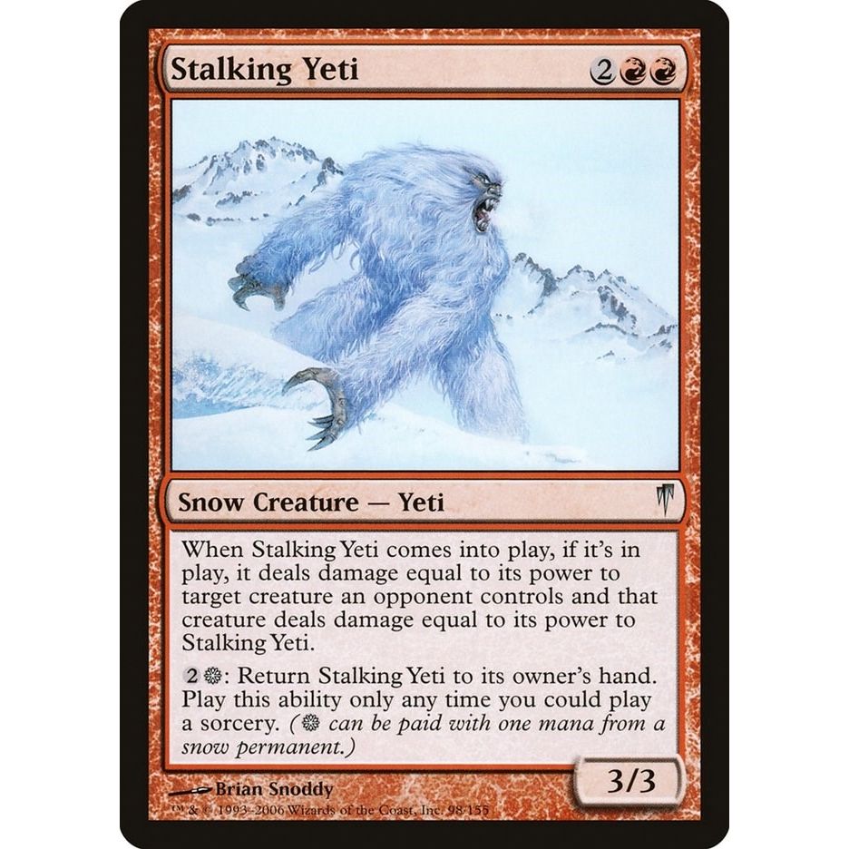 Image for Stalking Yeti (98) (CSP) - Magic: The Gathering
