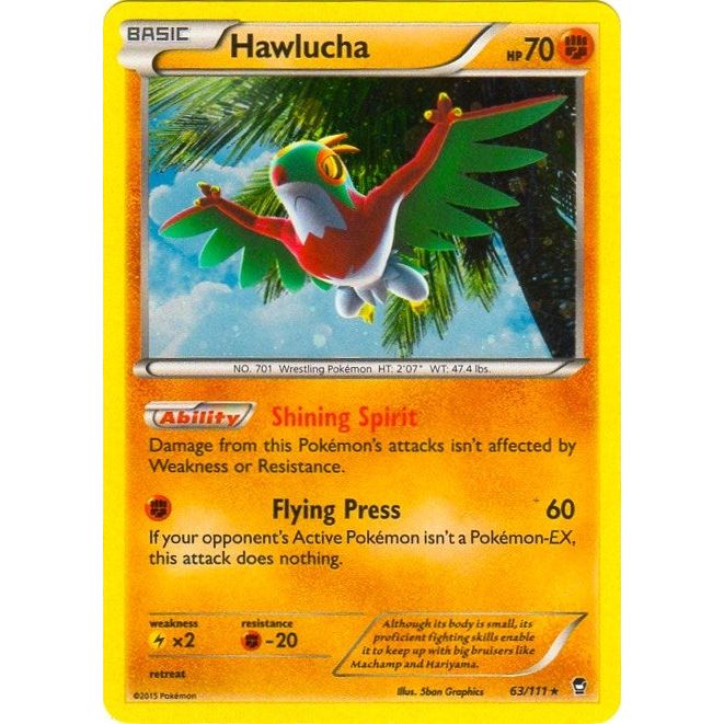 Image for Hawlucha - 63/111 (Cosmos Holo) (063/111) (BLE) - Pokemon