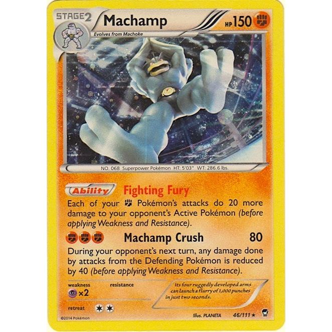 Image for Machamp - 46/111 (Cosmos Holo) (046/111) (BLE) - Pokemon