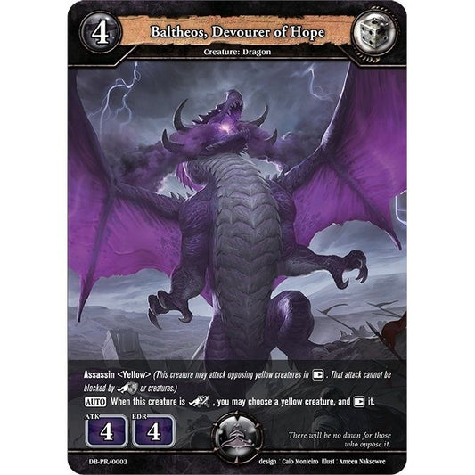 Image for Baltheos, Devourer of Hope (DB-PR/0003) (PR) - Dragoborne