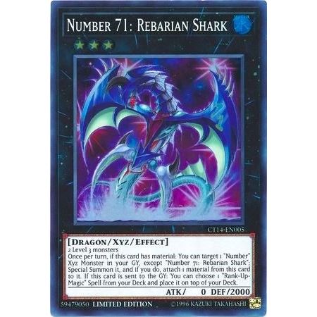 Image for Number 71: Rebarian Shark (CT14-EN005) (CT14) - YuGiOh