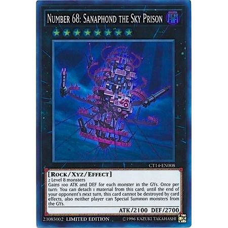 Image for Number 68: Sanaphond the Sky Prison (CT14-EN008) (CT14) - YuGiOh