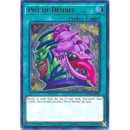 Image for Pot of Desires (CT14-EN004) (CT14) - YuGiOh