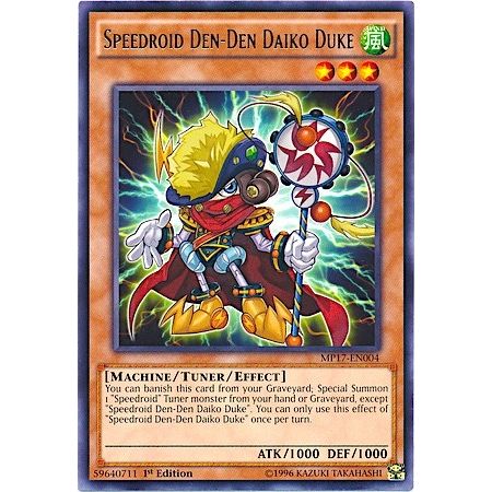 Image for Speedroid Den-Den Daiko Duke (MP17-EN004) (MP17) - YuGiOh