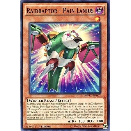 Image for Raidraptor - Pain Lanius (MP17-EN007) (MP17) - YuGiOh