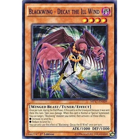 Image for Blackwing - Decay the Ill Wind (MP17-EN009) (MP17) - YuGiOh
