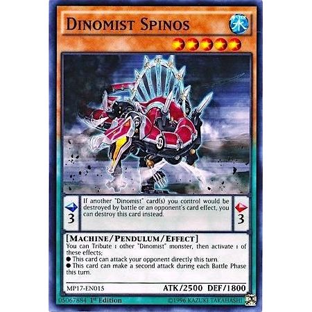 Image for Dinomist Spinos (MP17-EN015) (MP17) - YuGiOh