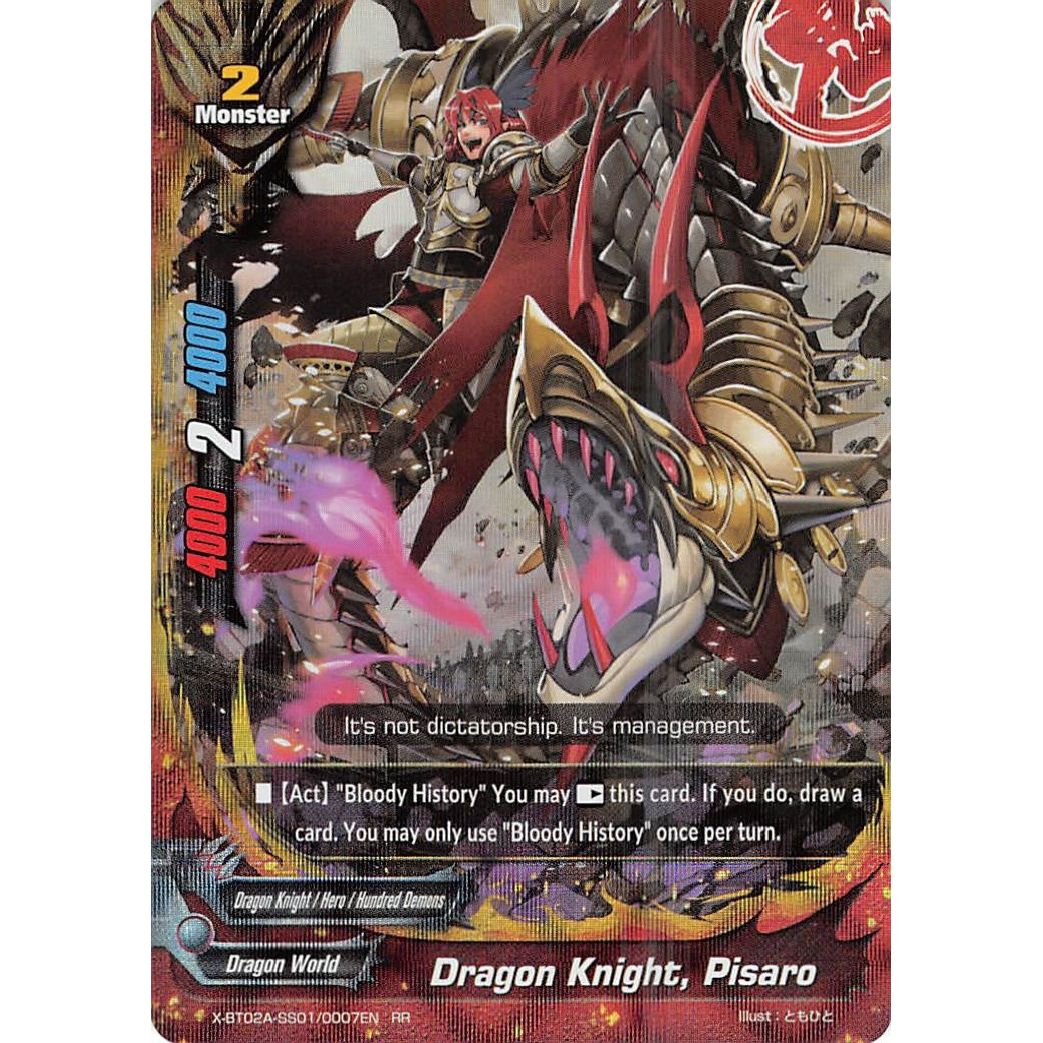 Image for Dragon Knight, Pisaro (X-BT02A-SS01/0007EN) (X-BT02A) - Future Card BuddyFight
