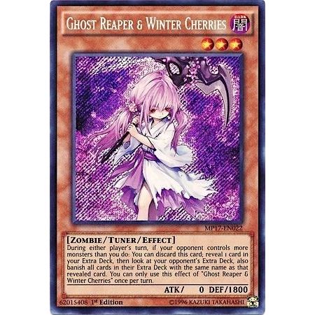 Image for Ghost Reaper & Winter Cherries (MP17-EN022) (MP17) - YuGiOh